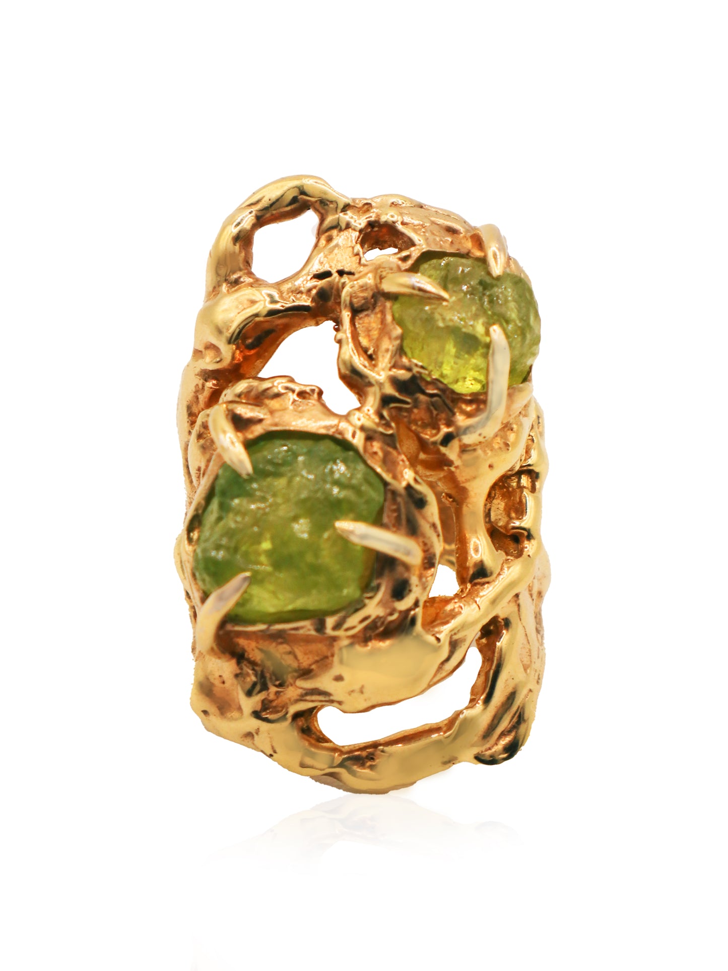 Green Garnet Ring