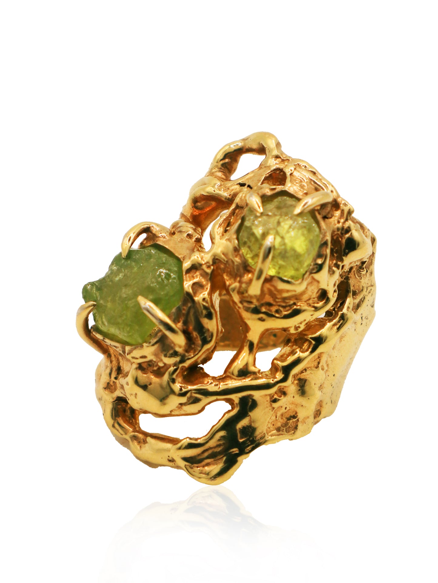 Green Garnet Ring