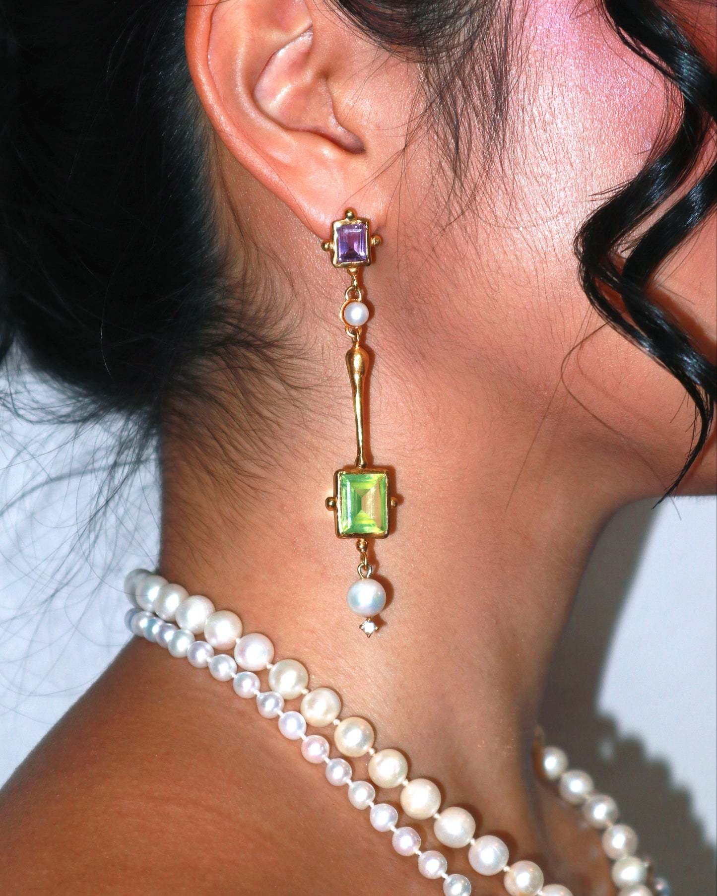 Violet Mist Earrings - As Seen On Grammy's