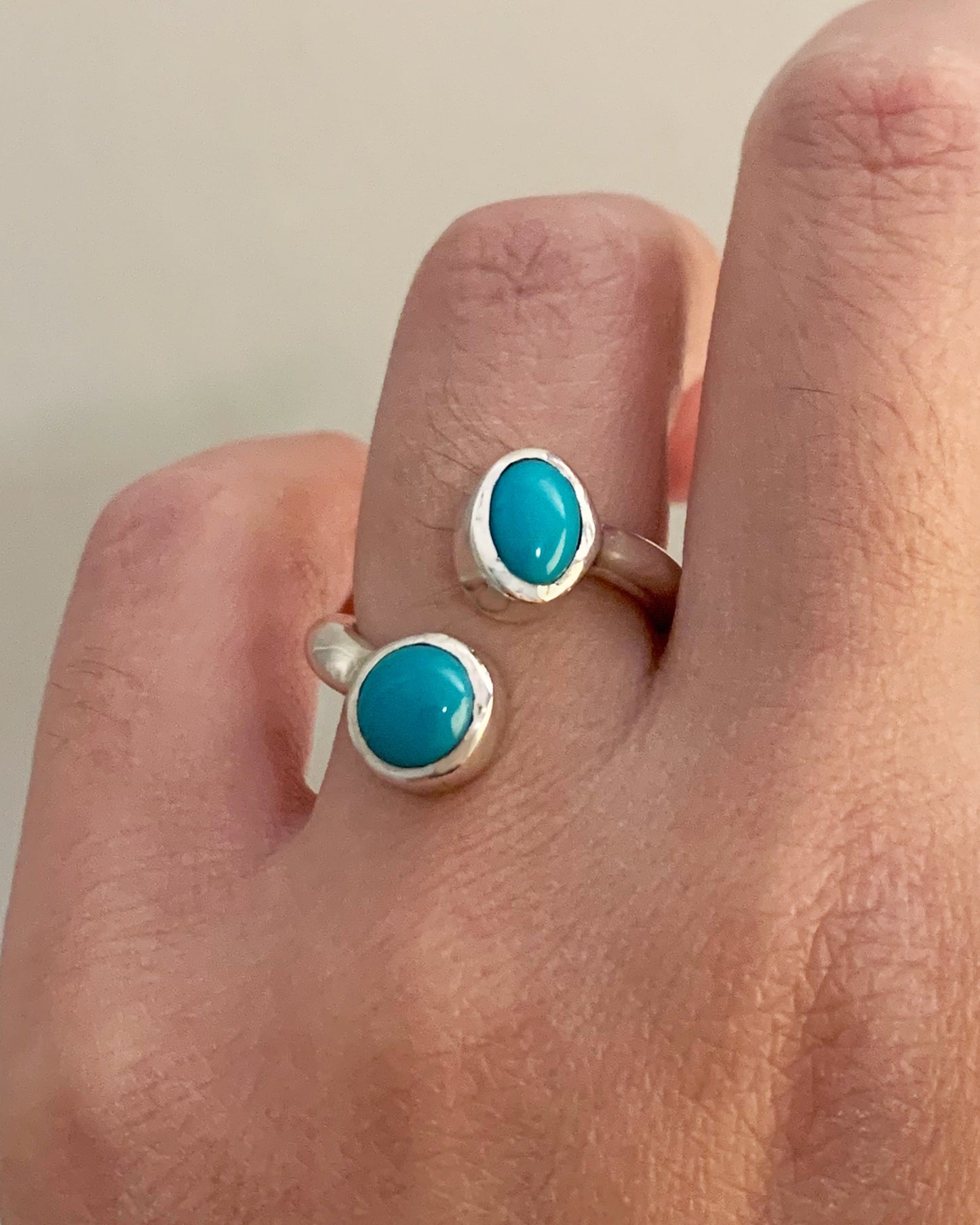 Twist Turquoise Ring
