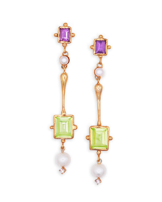 Violet Mist Earrings